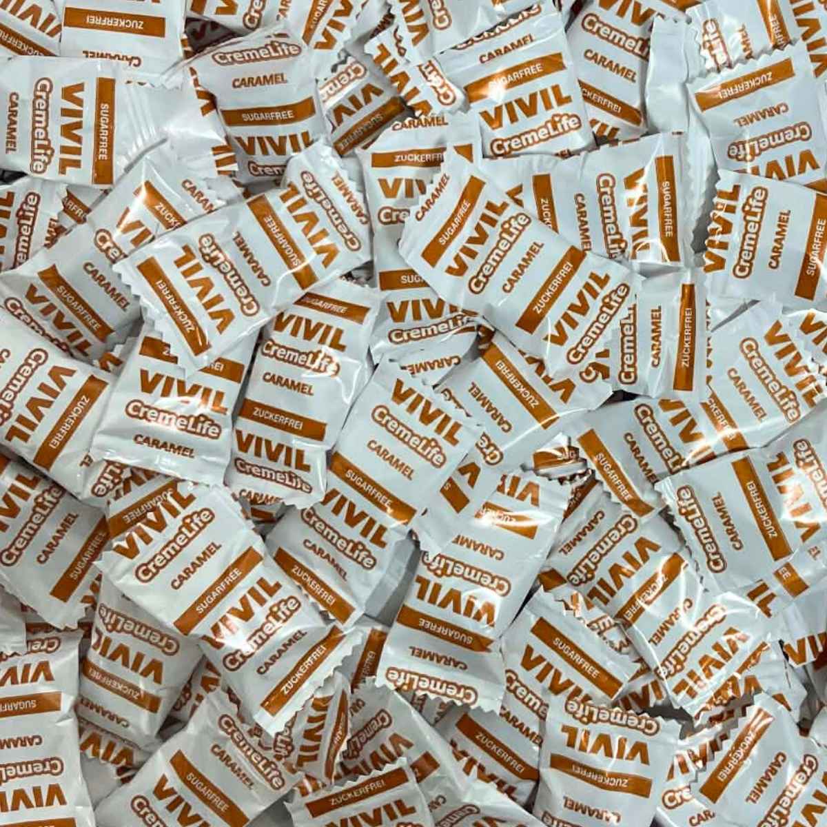 Vivil Drops Karamell Sukkerfri 25stk