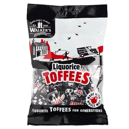 Walker's Liquorice Toffees 150g