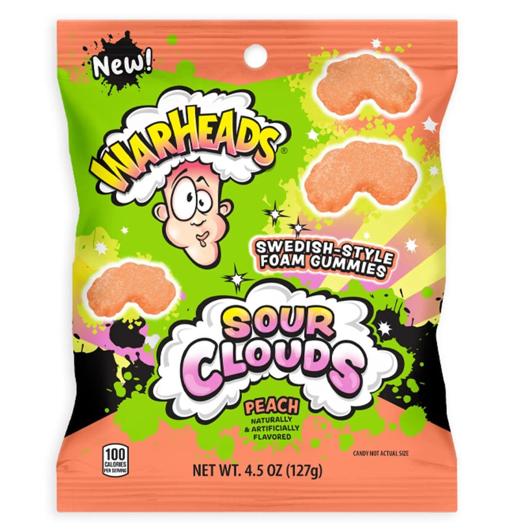 Warheads Sour Clouds Peach 127g