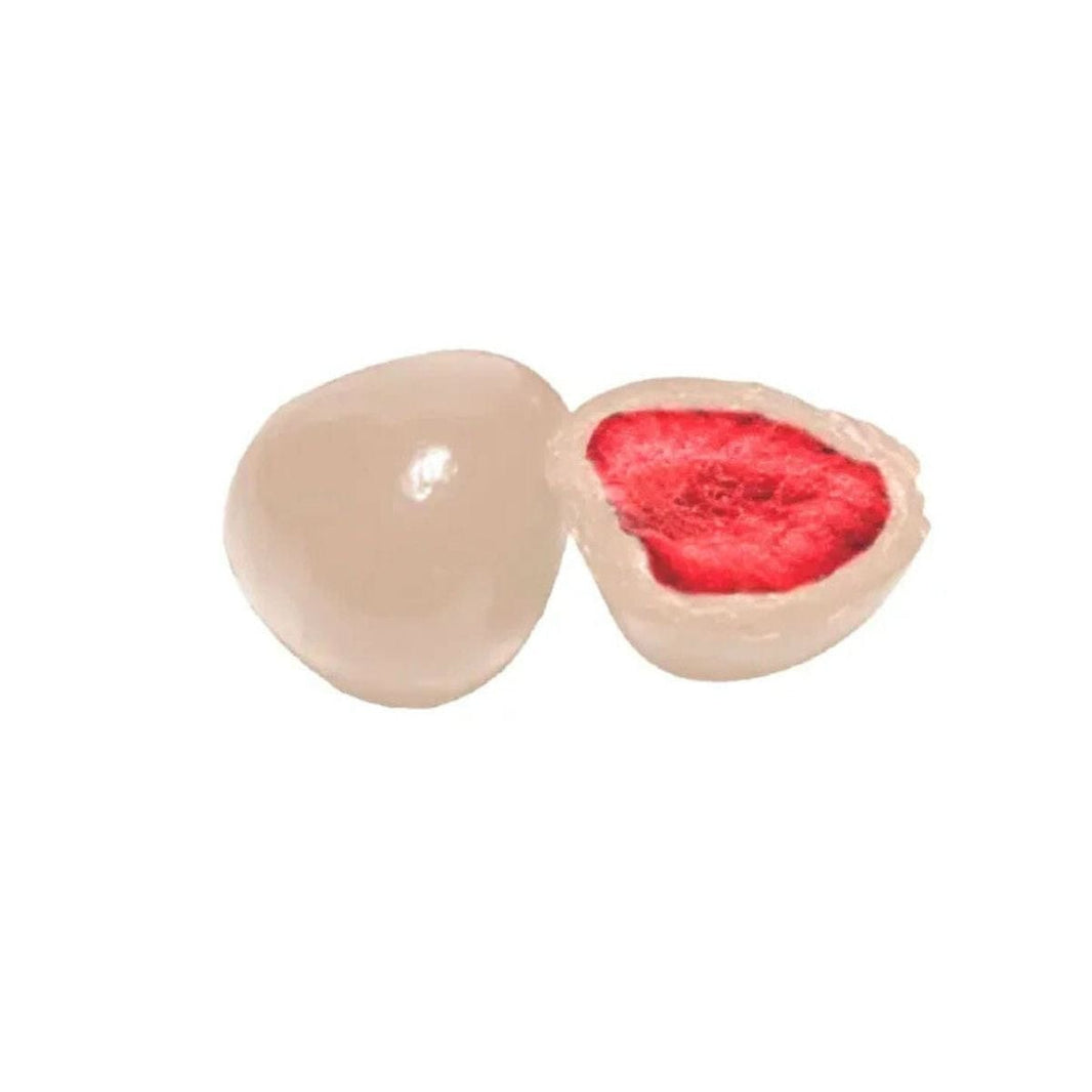 White Chocolate Covered Freeze-Dried Strawberry 80g