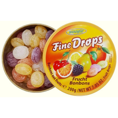 Woogie Fine Drops Fruktmiks 200g