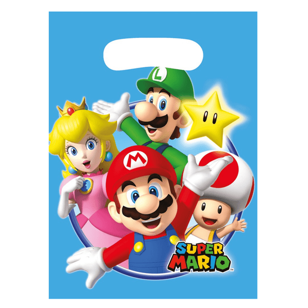 Super Mario Godtepose 8 stk