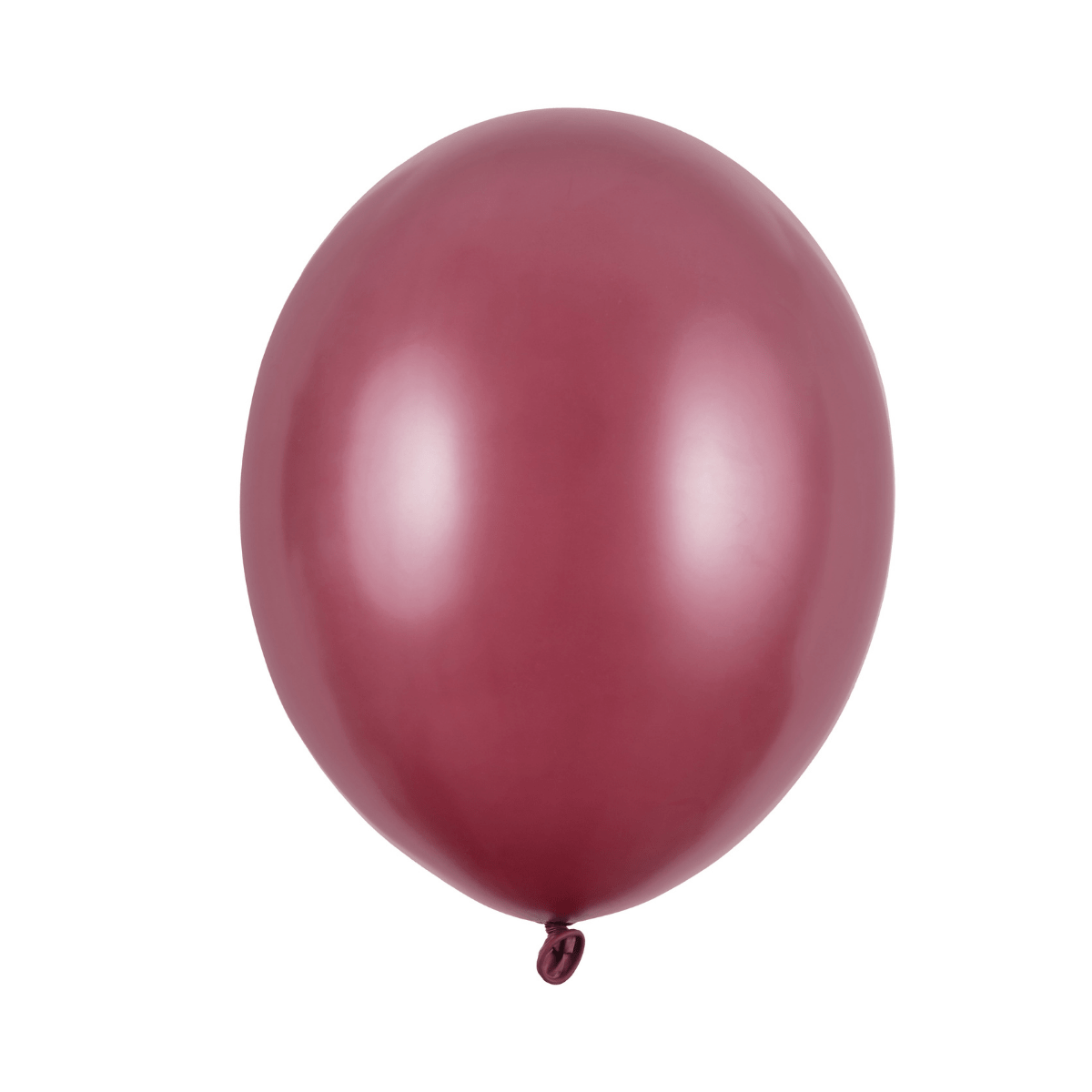 Ballong, metallic maroon