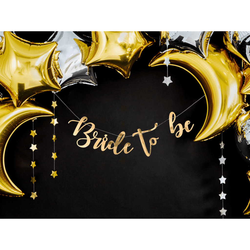 Banner Bride to be, Gull