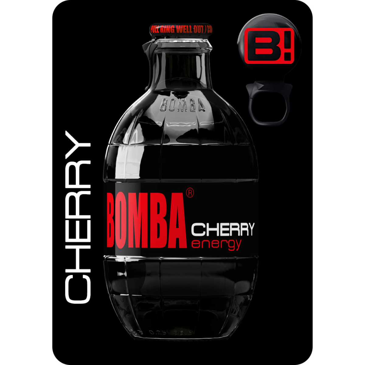 Bomba Cherry enegy 250ml