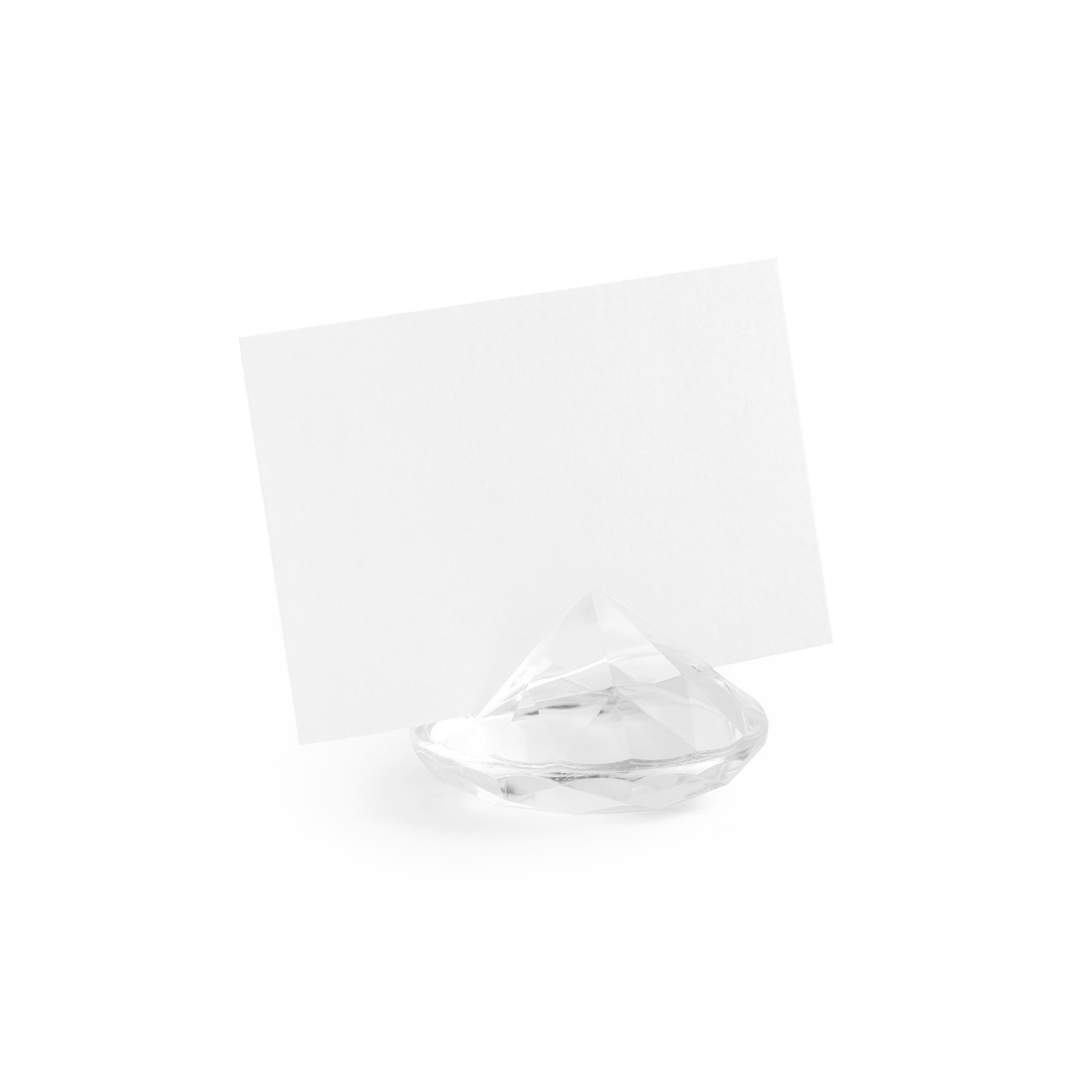 Bordkortholder Diamant 10stk, Blank