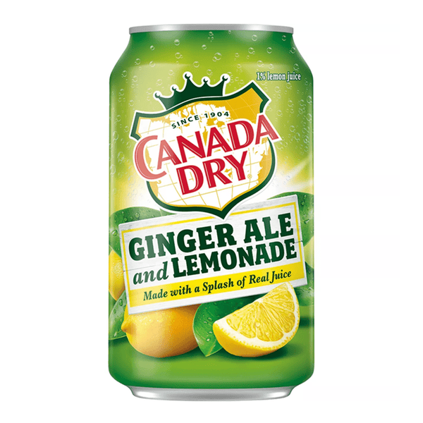 Canada Dry Ginger Ale and Lemonade 355ml
