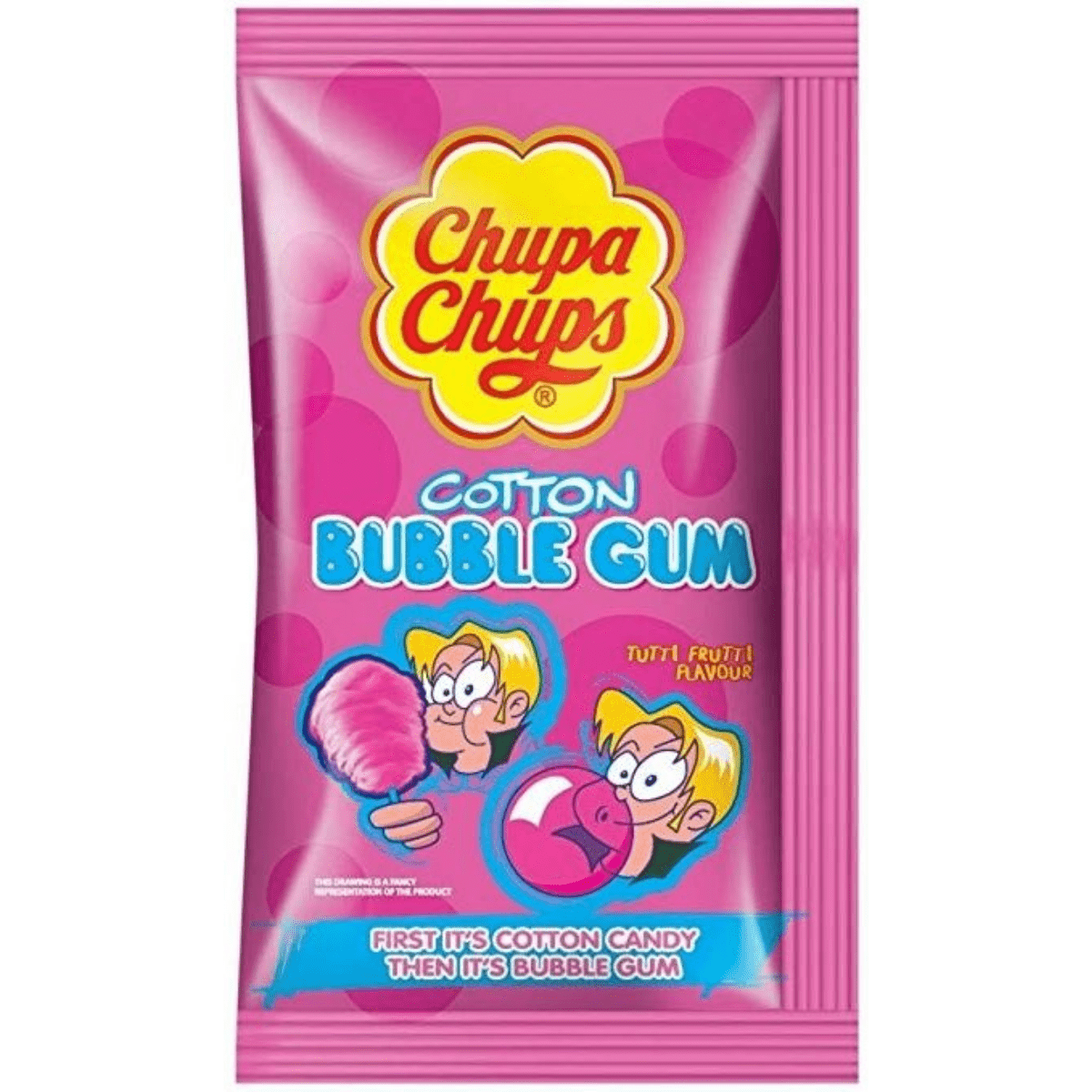 Chupa Chups Cotton Bubble Gum, 11g