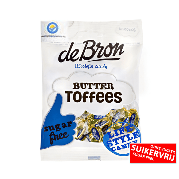 DeBron Butter Toffees sukkerfri 70g