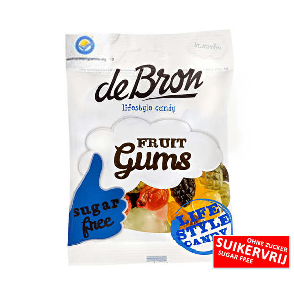 DeBron Fruit Gums Sukkerfri 100g