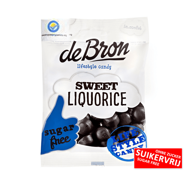 DeBron Sweet Liquorice Sukkerfri 100g