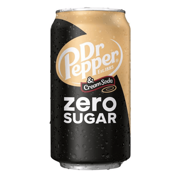 Dr. Pepper Cream Soda zero sugar 355ml