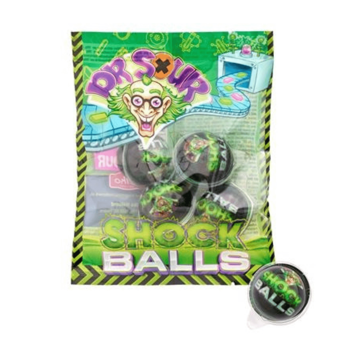 Dr. Sour Shock Balls 4 pk