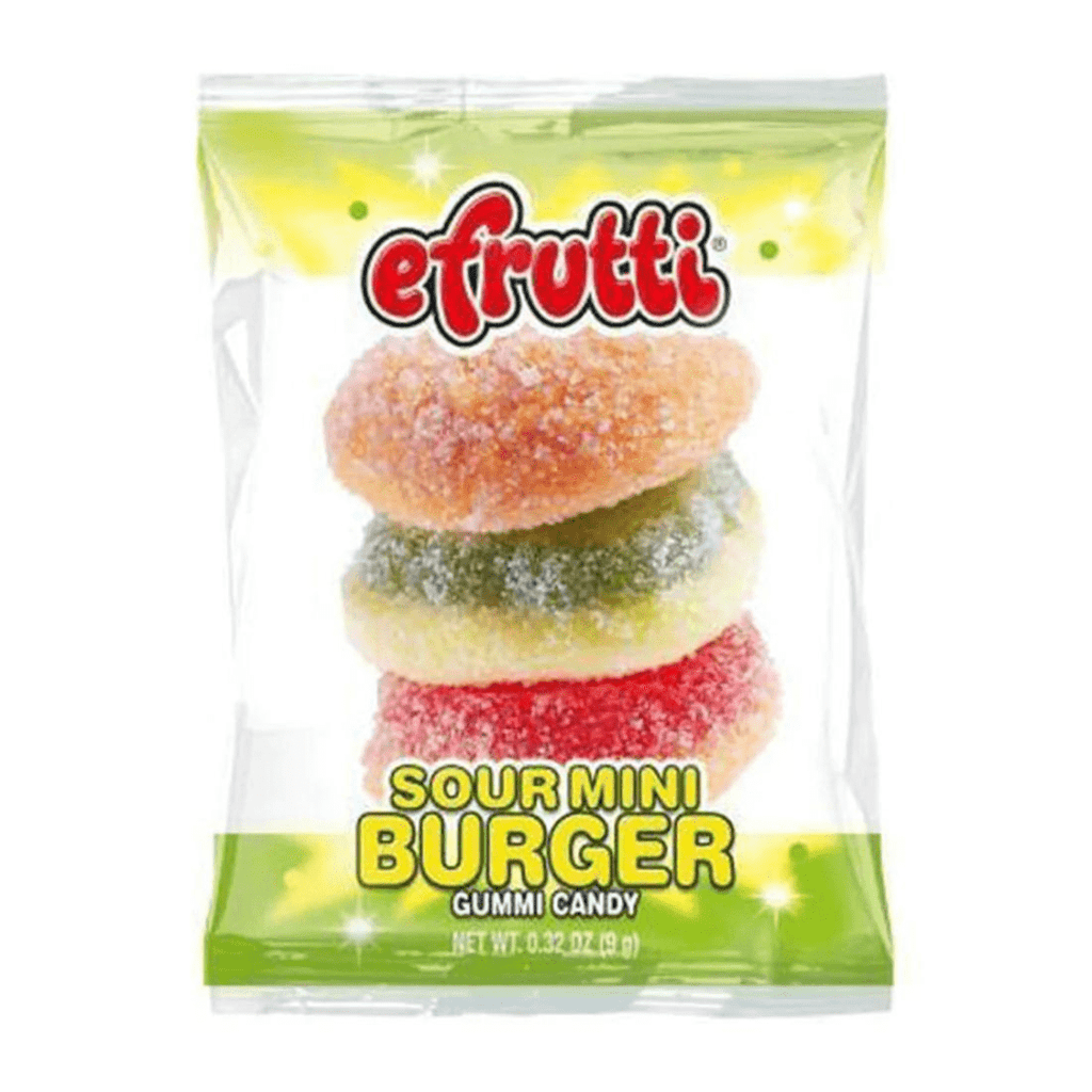 efrutti Sour Mini Burger, 9g