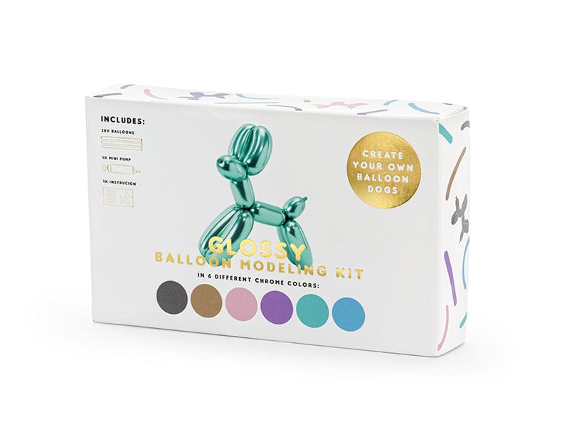 Figurballonger kit- Chrome farger