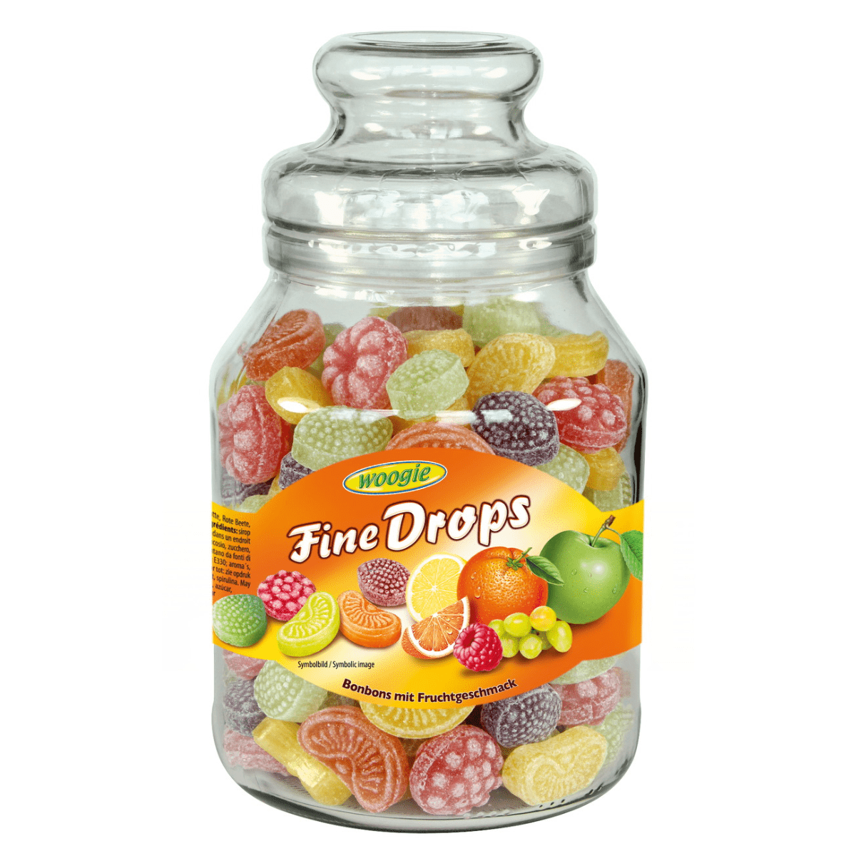 Fine Drops- Fruktmiks på krukke 966g