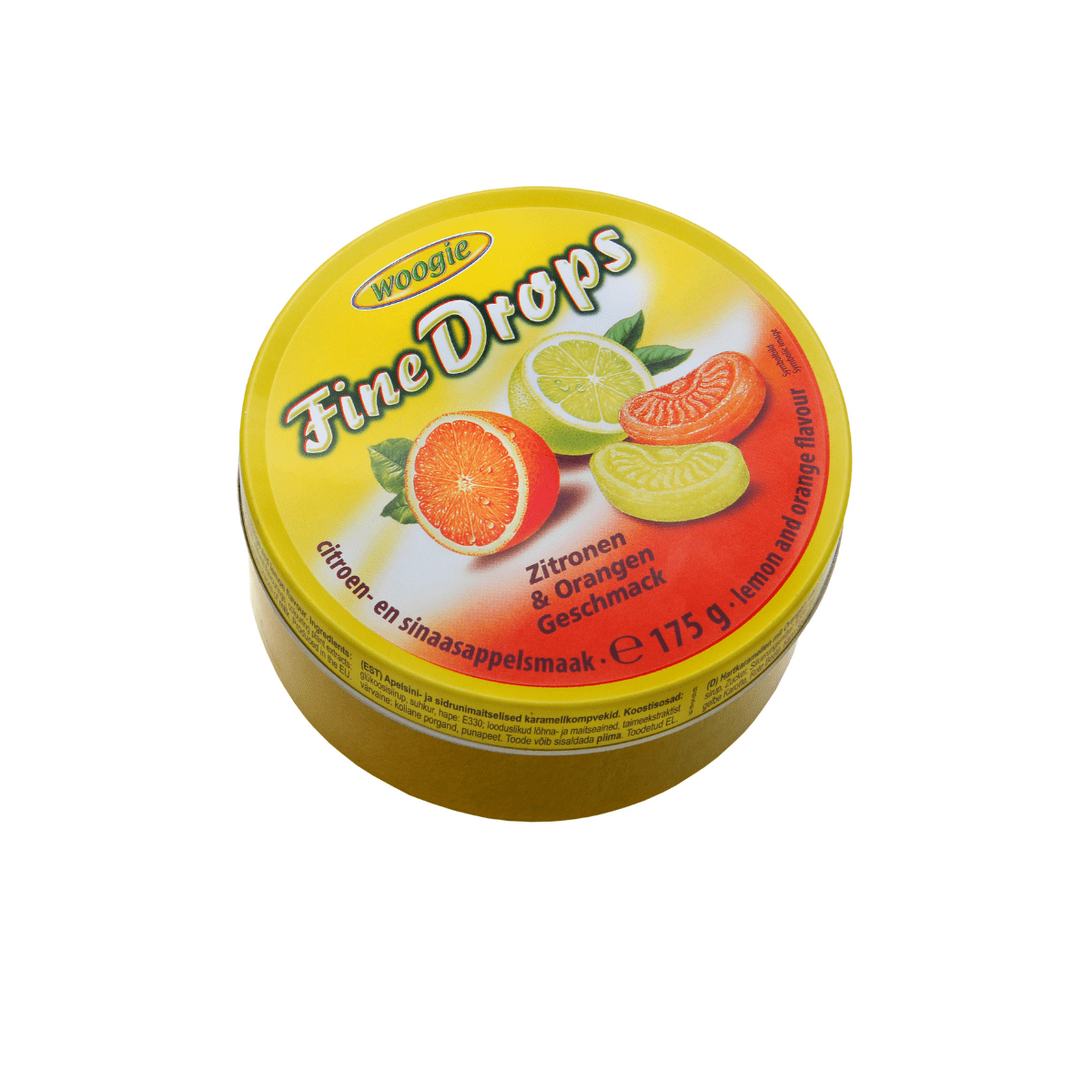 Fine Drops Sitron & Appelsin 175g