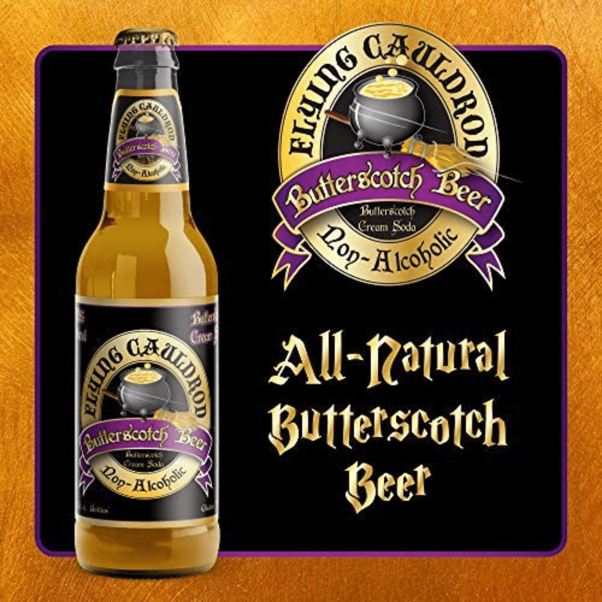 Flying Cauldron Butterscotch Beer (alkoholfri)