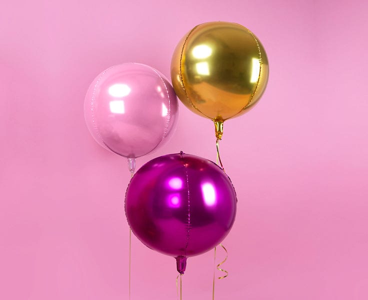 Folieballong ball- rosa