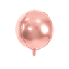 Folieballong ball- rosegull