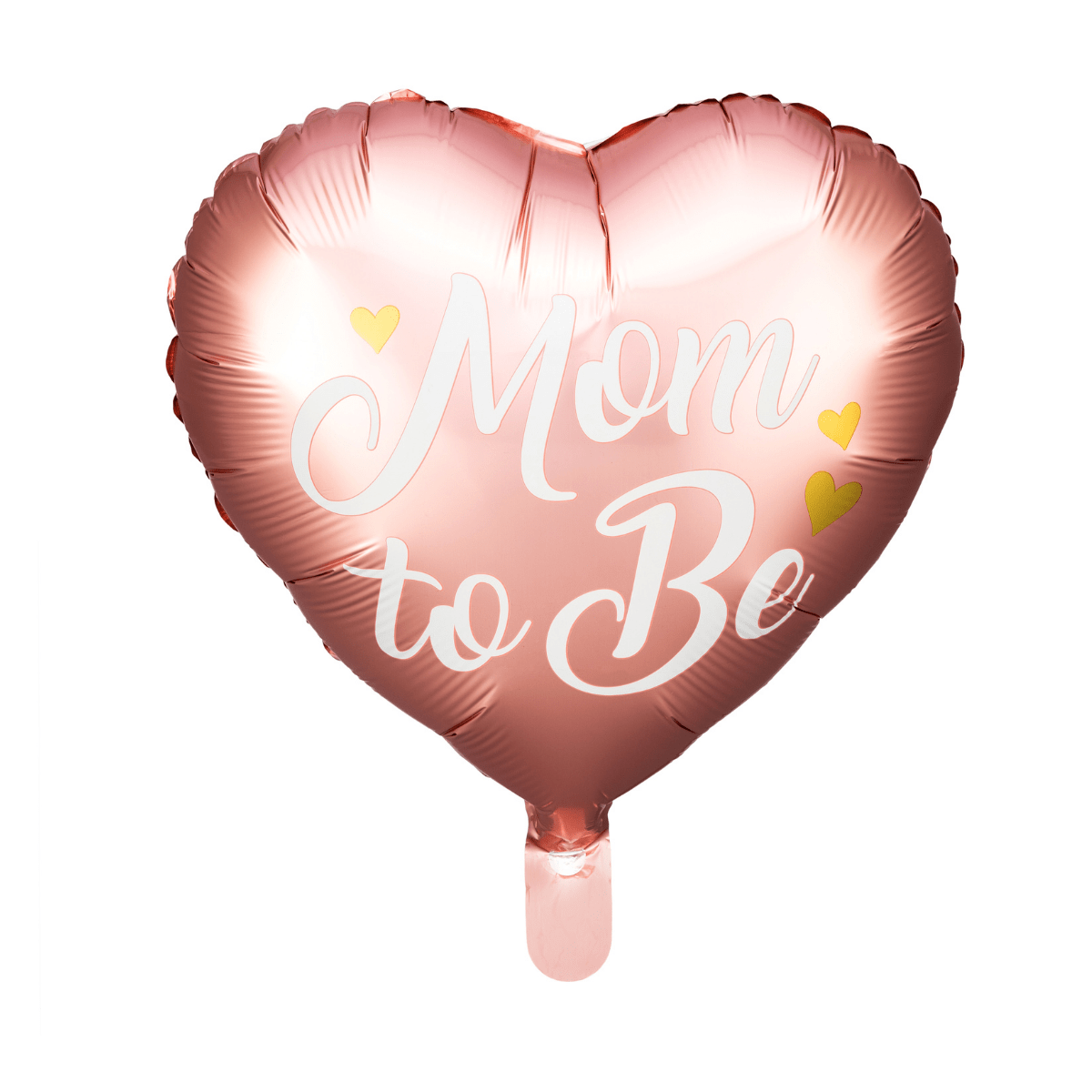 Folieballong Hjerte Mom to be, Rosa