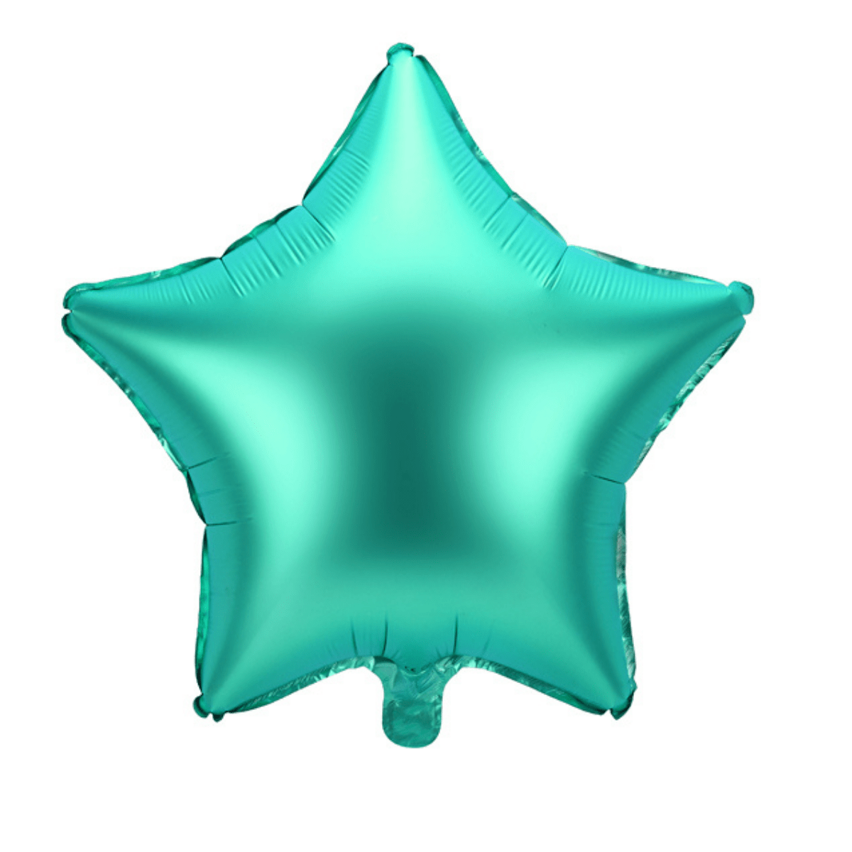 Folieballong stjerne- Matt grønn