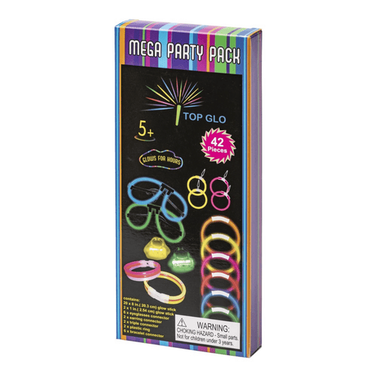 Glowsticks Mega Party Pack, 42 deler