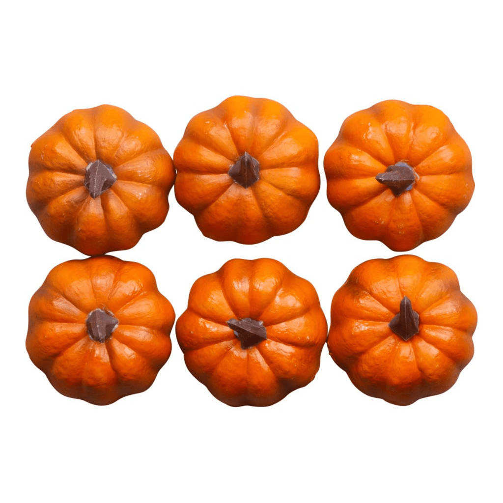 Gresskar Orange 6 stk
