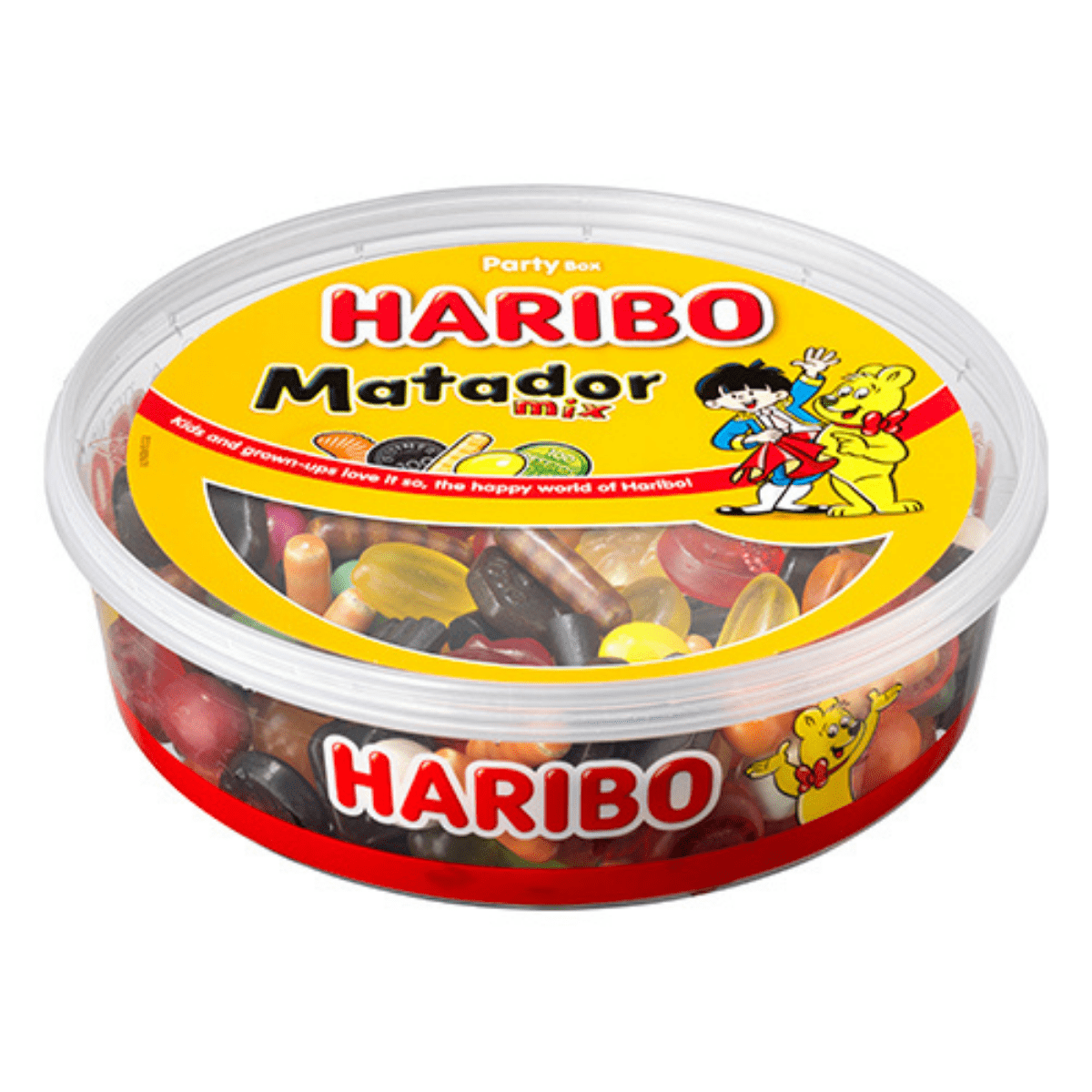 Haribo Matador Mix godteri 600g – fruktgummi og lakrisblanding

