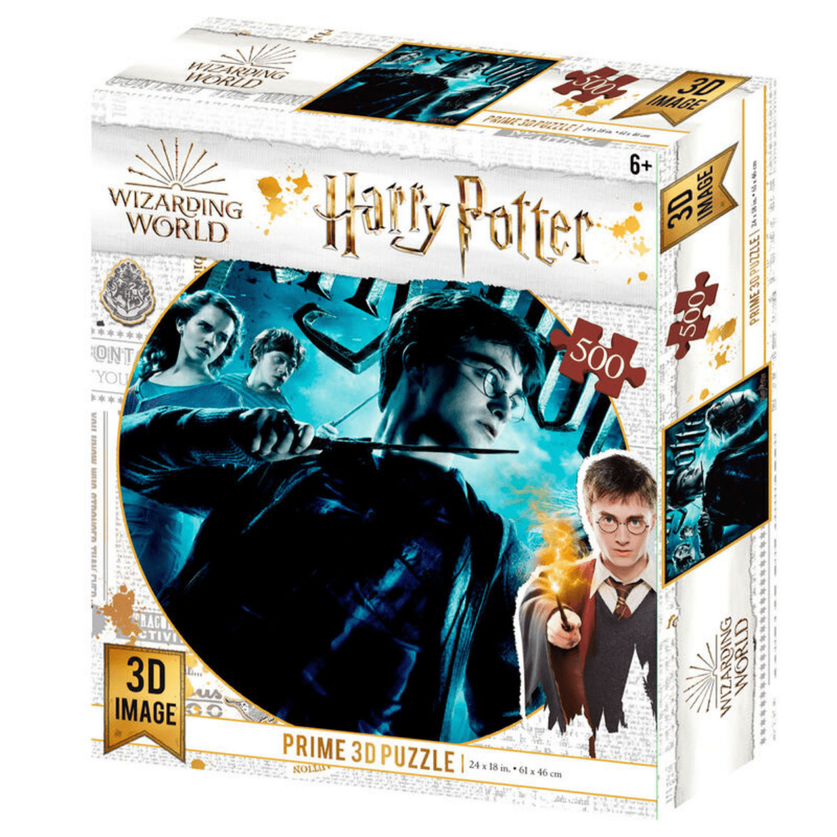 Harry Potter Prime 3D puslespill, 500 brikker