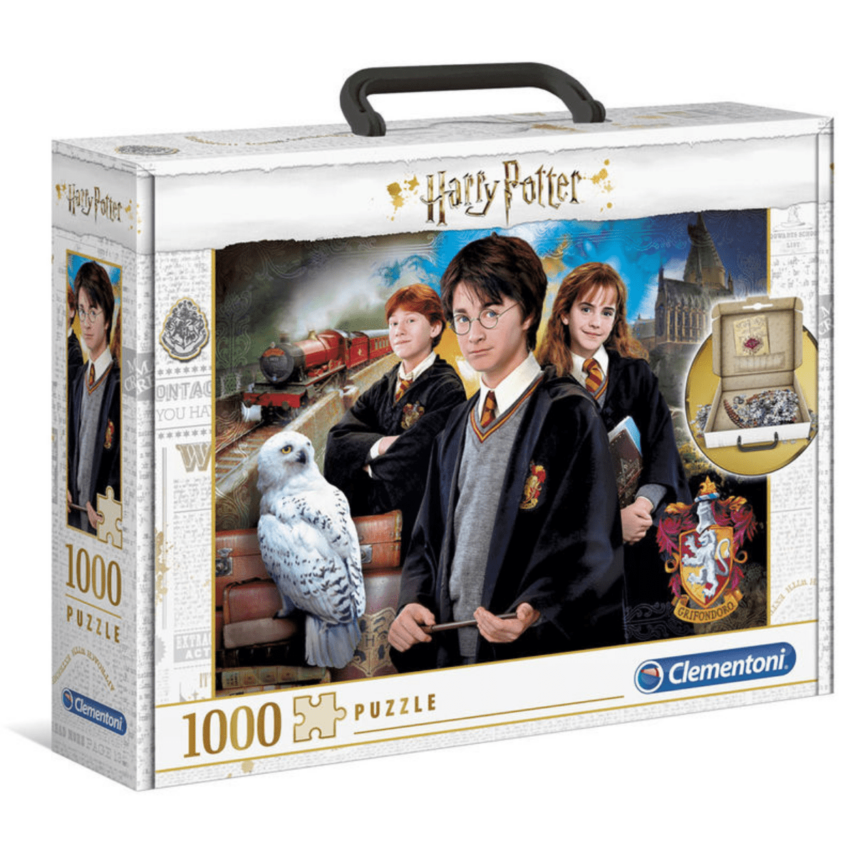 Harry Potter puslespill koffert, 1000 brikker