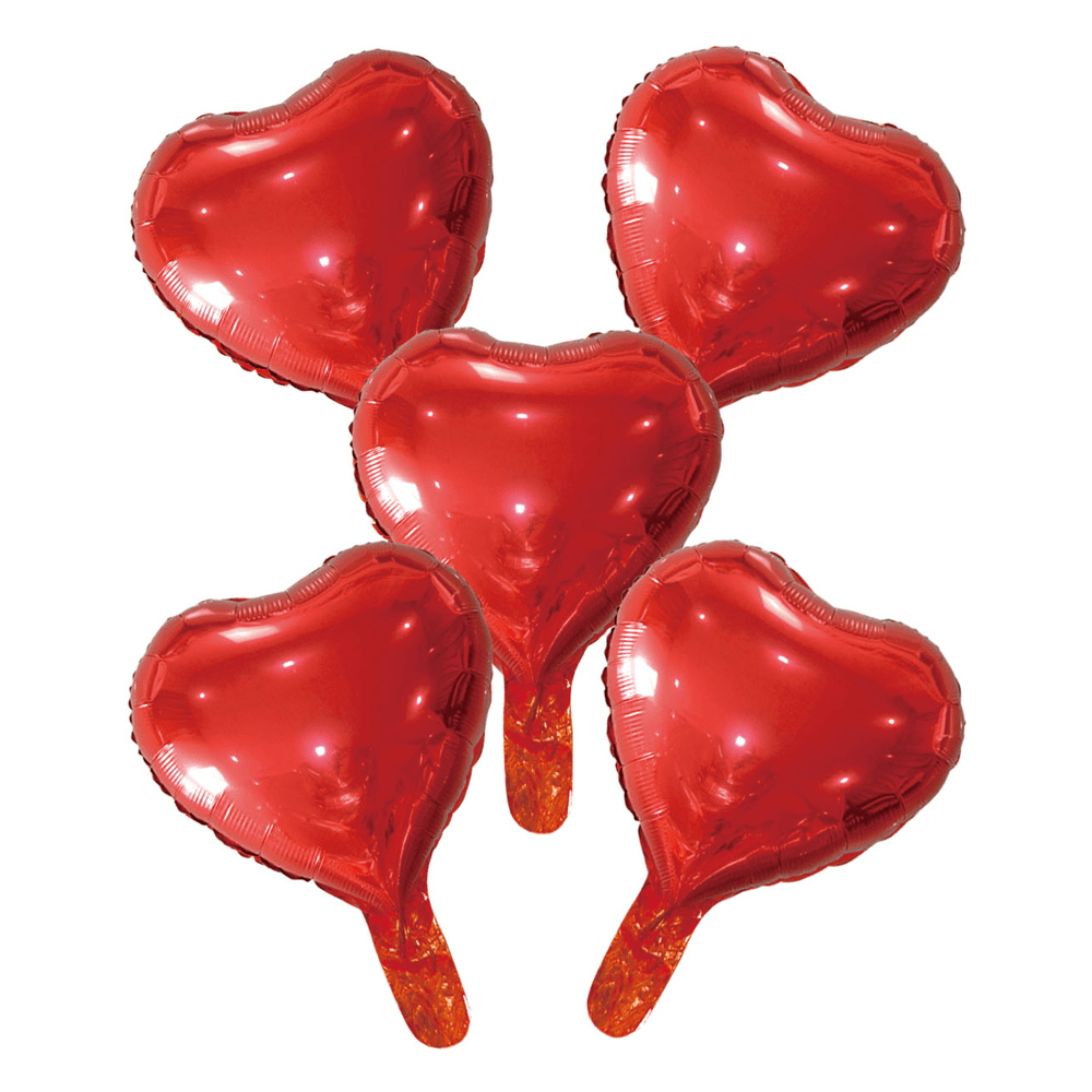 Hjerteballonger- rød