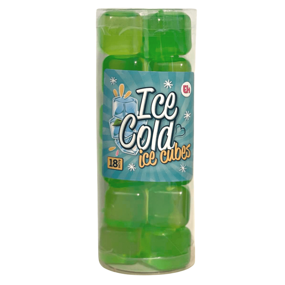Ice Cold ice cubes, Grønn 18 stk