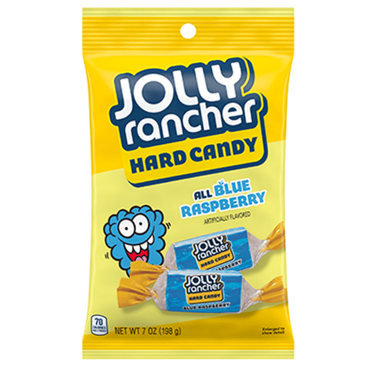 Jolly Rancher Hard Candy, All Blue Raspberry 198g