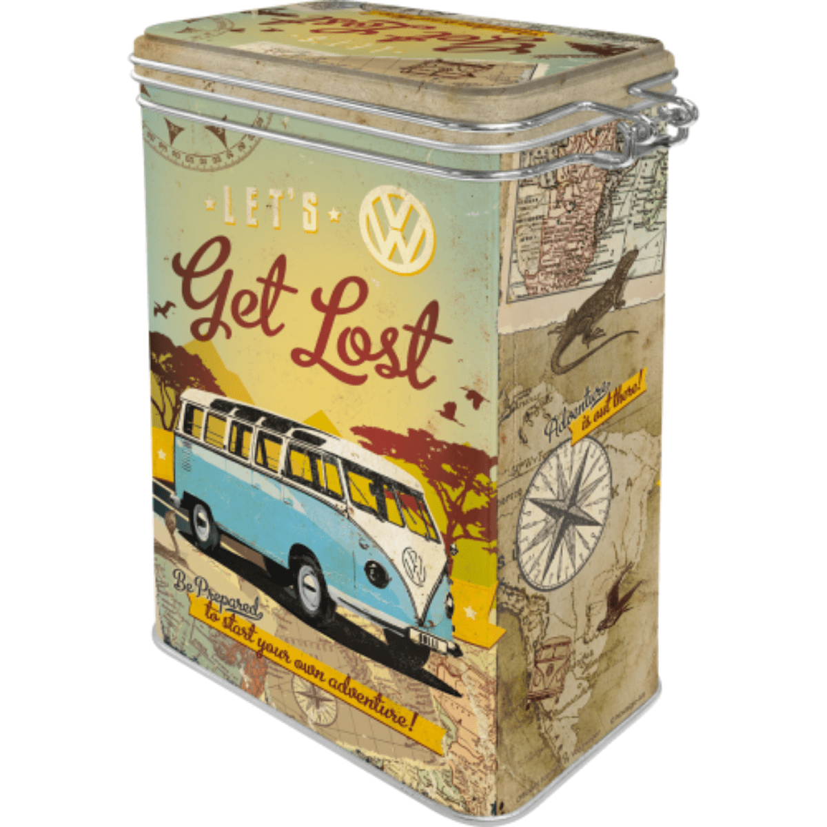 Kaffeboks- VW Bulli Lets Get Lost