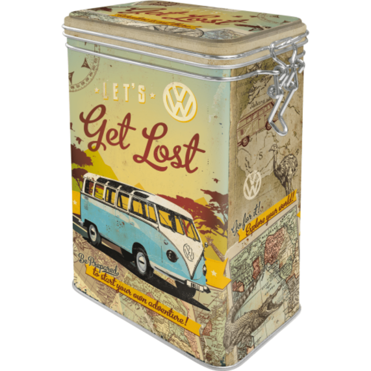 Kaffeboks- VW Bulli Lets Get Lost