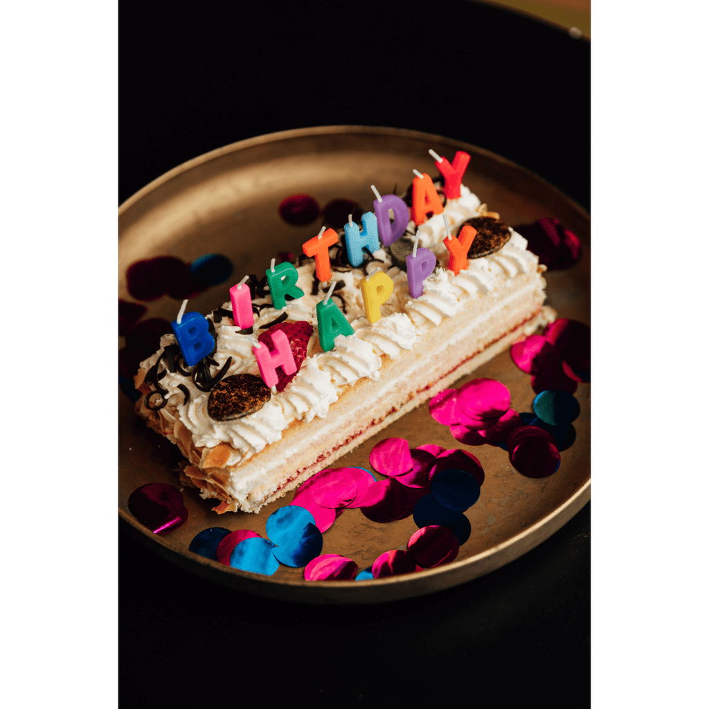 Kakelyssett “Happy Birthday”
