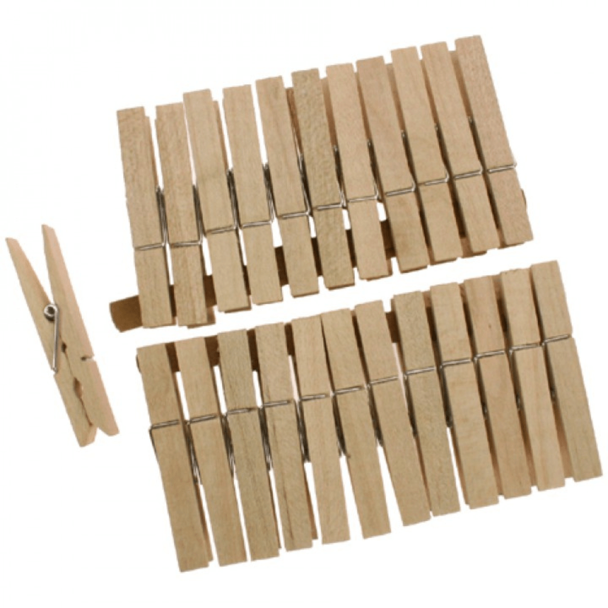 Klesklyper i tre 24pk