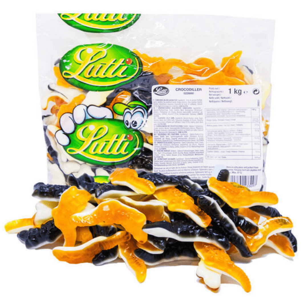 Lutti Krokodiller 1kg