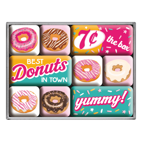 Magnetsett- Donuts
