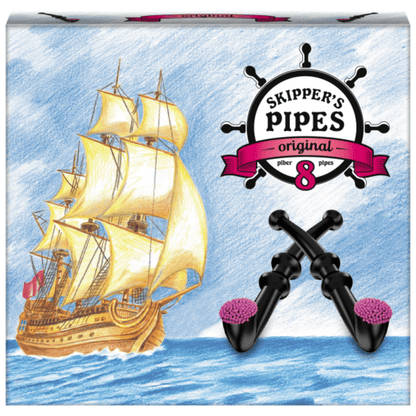 Malaco Skippers Pipes 8-pack, 136g
