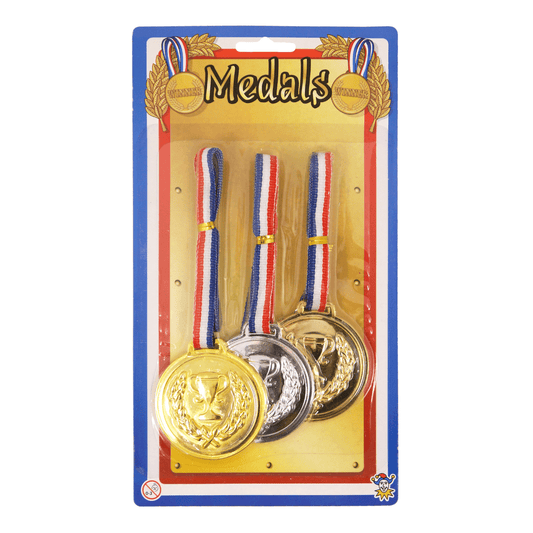 Medaljer- Gull/sølv/bronse