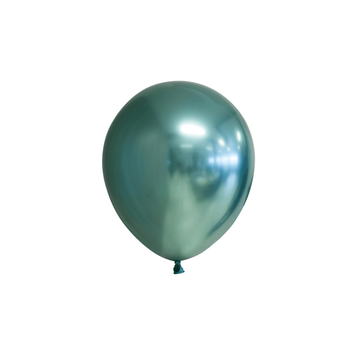 Miniballonger Chrome Grønn, 100 stk