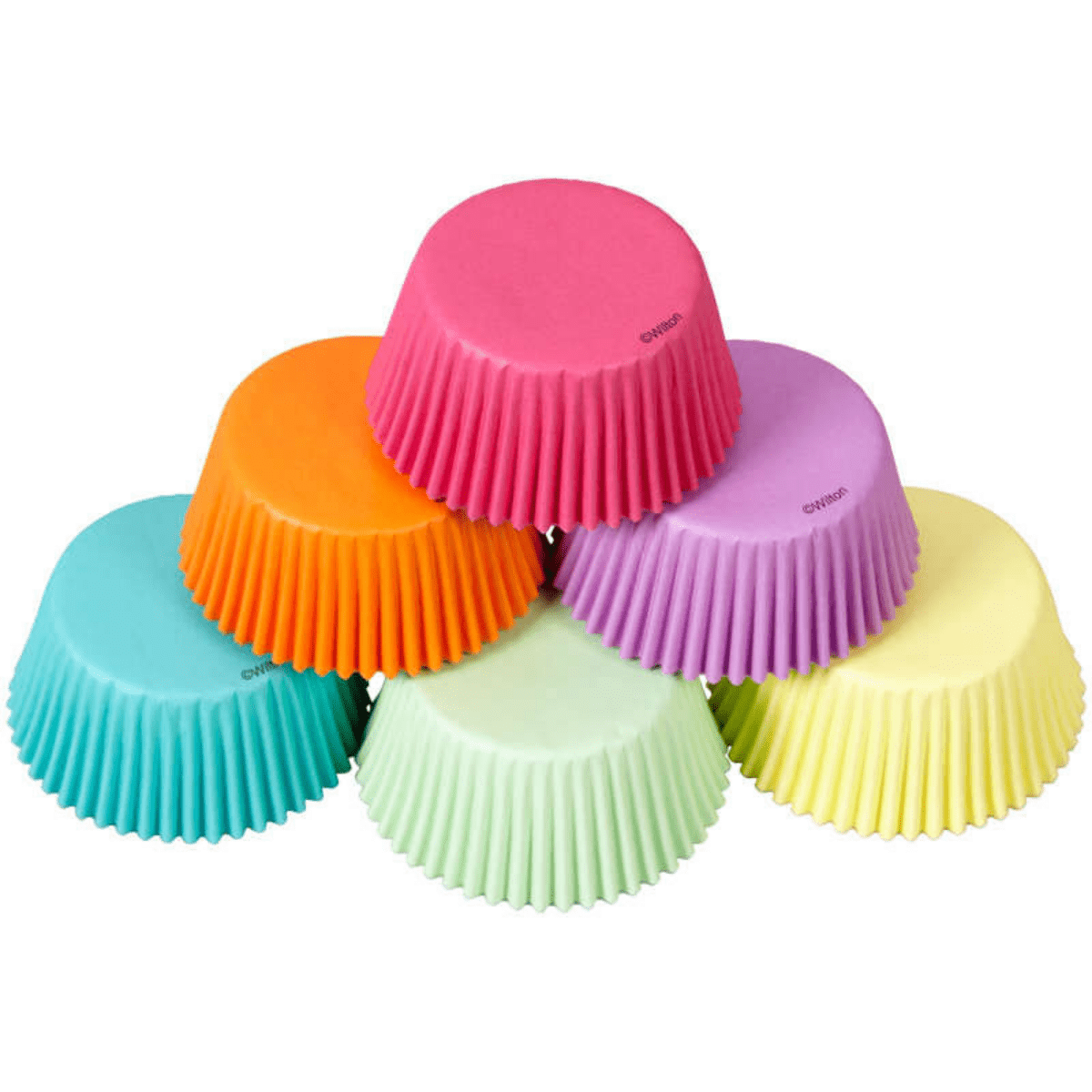 Muffinsformer Pastellfarger, 150 stk