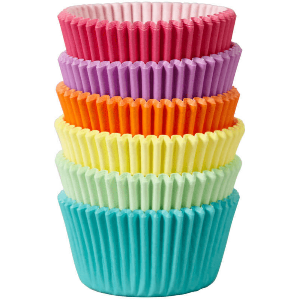 Muffinsformer Pastellfarger, 150 stk