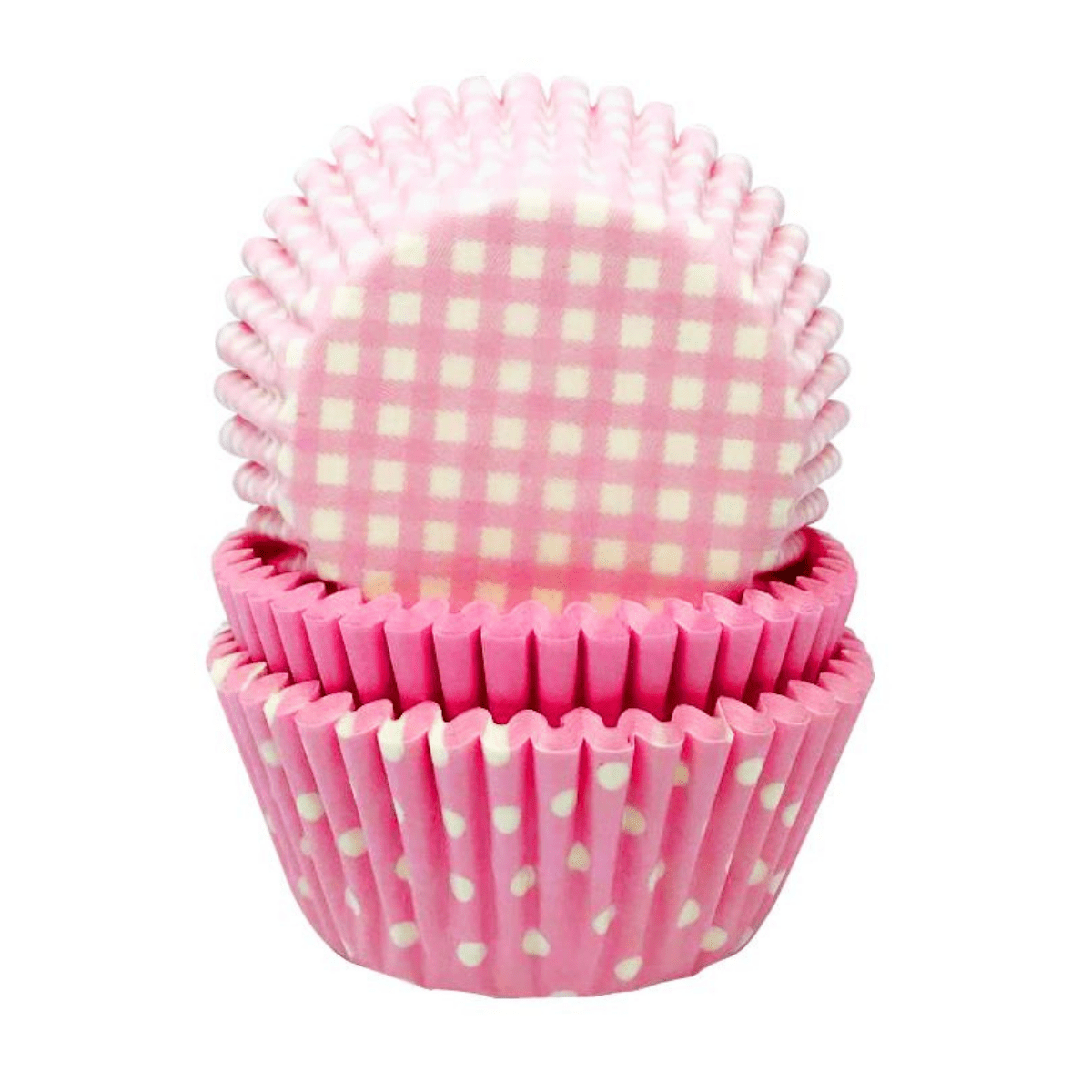 Muffinsformer- Rosa med mix av design