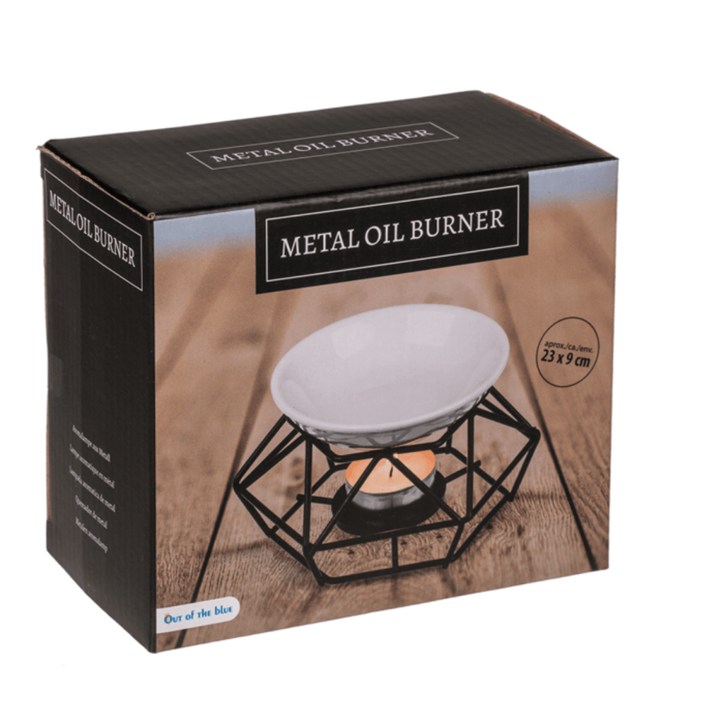 Oljebrenner i metall
