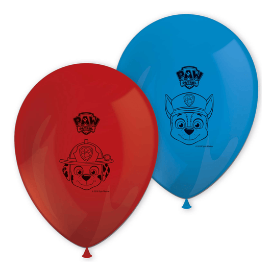 Paw Patrol, Ballonger 8 stk