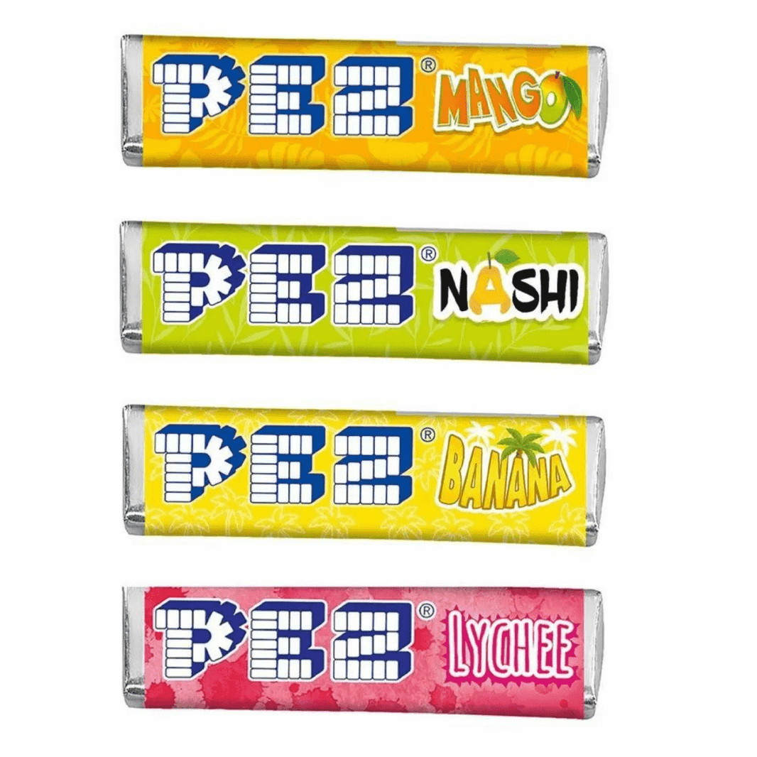 PEZ Exotic Mix, refills 8 pk