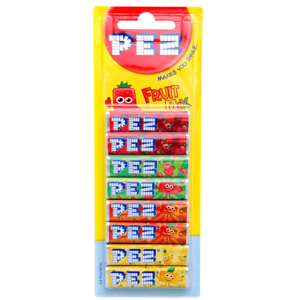 PEZ Fruit Mix, refills 8pk